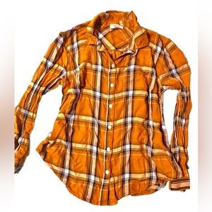 STYLE & Co. FLANNEL MUSTARD YELLOW